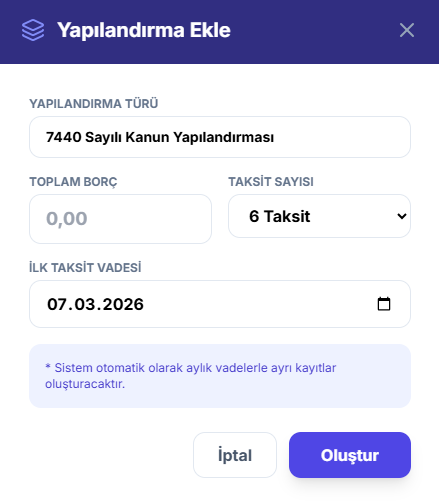 Ekstre Detay Ekranı